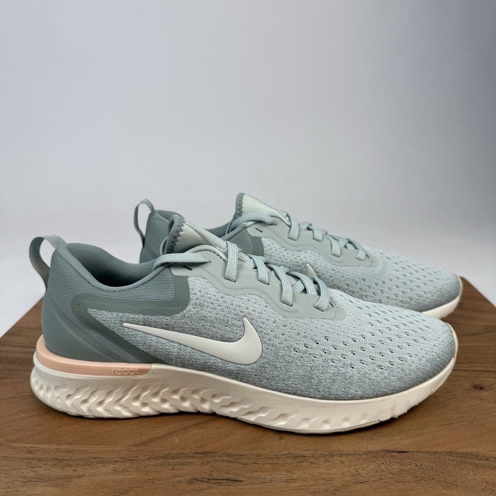 New NIB Womens Nike Odyssey React Blue Athletic Running Sneakers Size 9.5 M